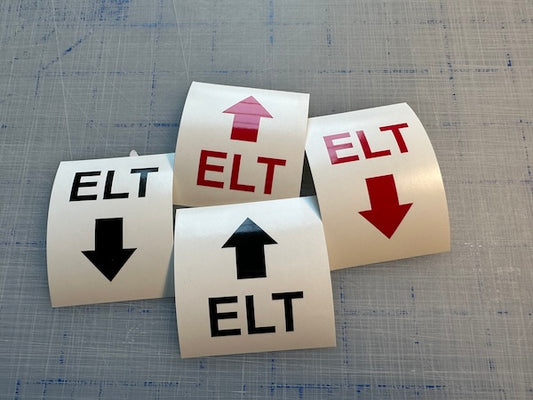 ELT w/Arrow Sticker