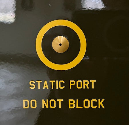 Static Port Stickers (Set of Two)