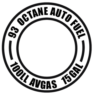 UL Power Fuel Placard Sticker