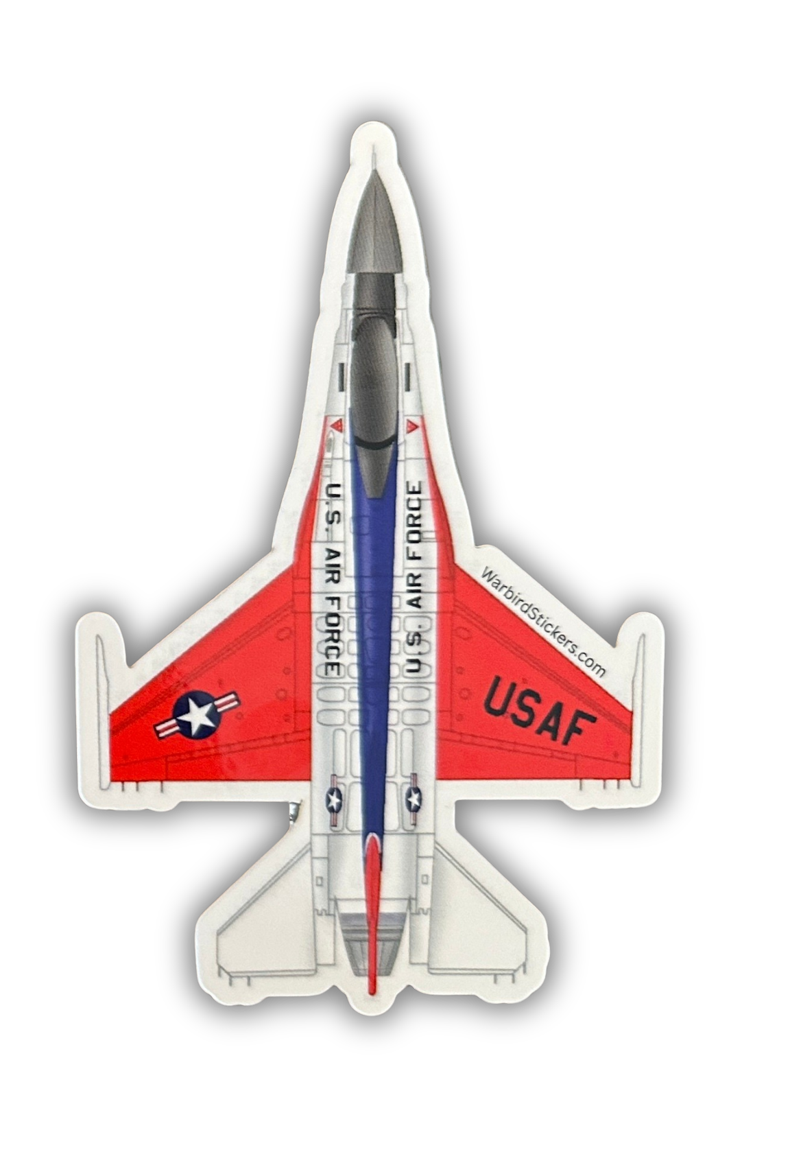 F-16 Viper Demo Sticker