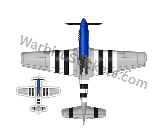 P-51 Blue Nose Bastards