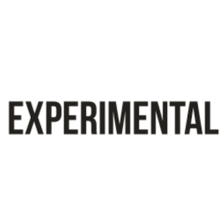 "EXPERIMENTAL" Sticker