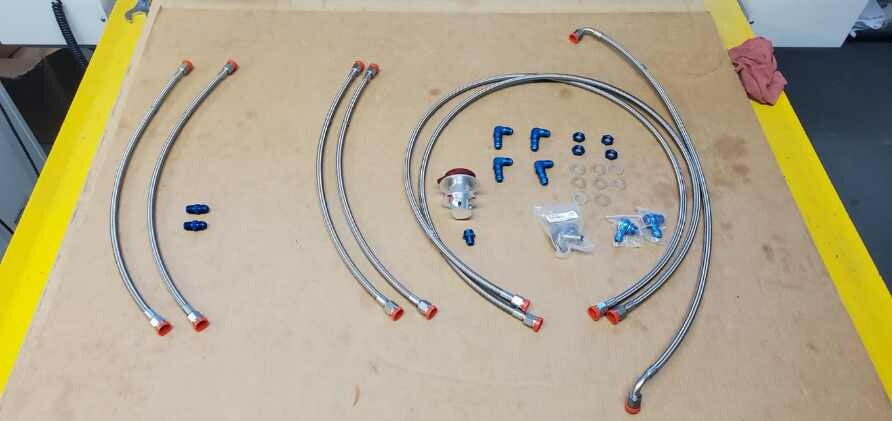 Zenith Super Duty Fuel Line Kit (Firewall Aft)